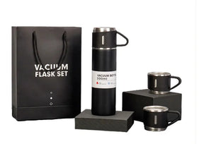 VacuMatic: Conjunto Premium de Frascos em Aço Inox