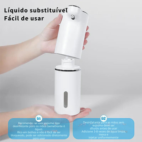 Dispensador Automático de Sabonete Líquido USB