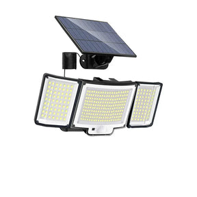 Luminária Refletor LED Solar - Luz de Segurança