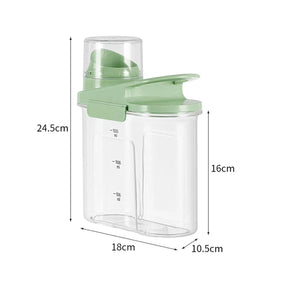 Rice Dispenser Rice Storage Bin Food Dispenser, Portable, Rice Container Cereal