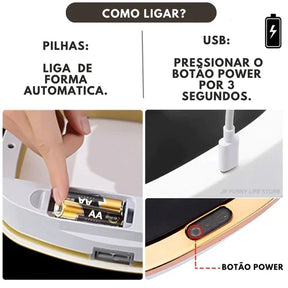 Lixeira Para Banheiro Com Sensor